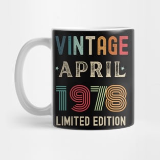 April Birthday Gift Mug